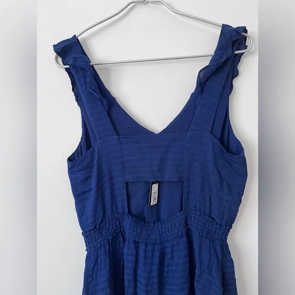 BNWT RW&CO Navy Blue Maxi Dress 👚 - Picture 3 of 6